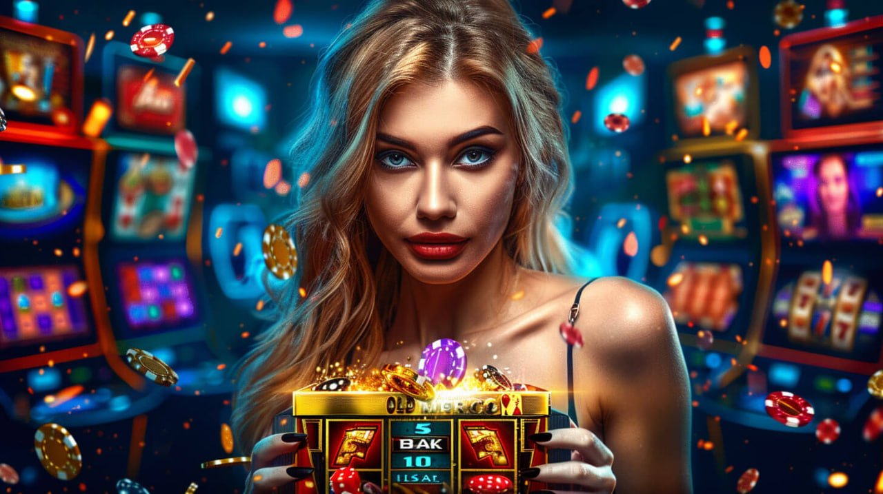 Slot catalogue browsing screen on gk222 showing themed collections and filter options